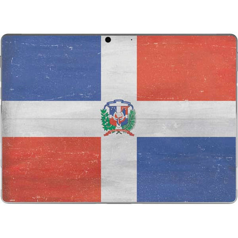 Dominican Republic Flag Faded Surface Pro 8 Skin